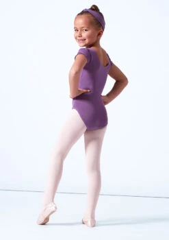 Move Dance Macey Girls Leotard -Dance costume mol5503 dusky grape back 30713.1684798995