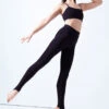 Move Dance Yana Stirrup Leggings -Dance costume mop0005 black front 1 67813.1678884501