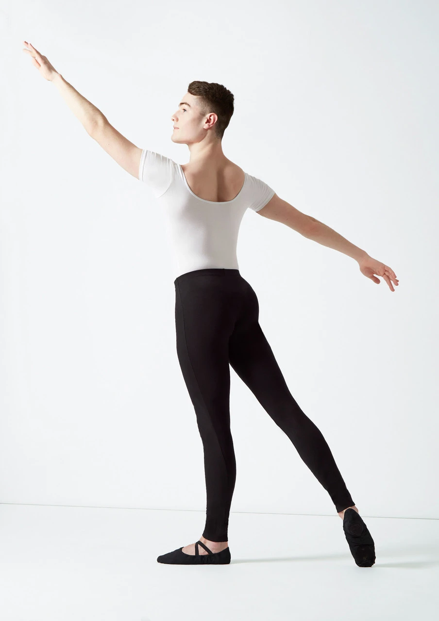 Freed RAD Mens Short Sleeve Thong Leotard Freed RAD Mens Short Sleeve Thong Leotard -Dance costume mop0246 black back 72486.1678927594