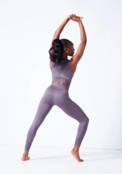 Move Dance Lillie Seamless Leggings -Dance costume mop0501 sharkgrey back 42209.1684799004
