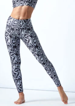 Move Dance Venus High Waisted Leggings - Dimensions -Dance costume mop0908 dim front 1t 22296.1694685548