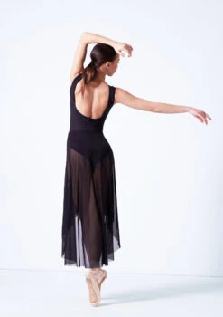 Move Dance Valerie High Low Skirt -Dance costume mor0035 black back 2 36631.1681806947