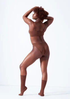 Move Dance Annie Seamless Brief - 2 Pack -Dance costume mor0507 coffee back 14027.1676074659