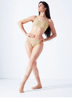 Move Dance Annie Seamless Brief - 2 Pack -Dance costume mor0507 sand front 1edit 88182.1690413293