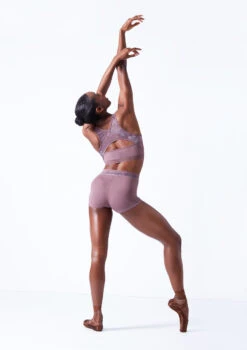 Move Dance Lotus Dance Shorts -Dance costume mor0643 orchid pink back 93770.1683070395