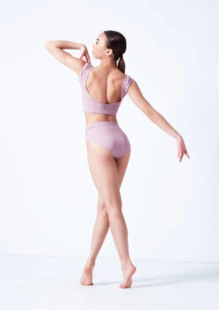 Move Dance Jessie Dance Briefs -Dance costume mor0813 frenchmauve back 51767.1681806956