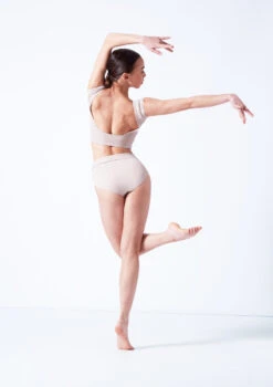Move Dance Jessie Dance Briefs -Dance costume mor0813 latte back 51548.1681806956