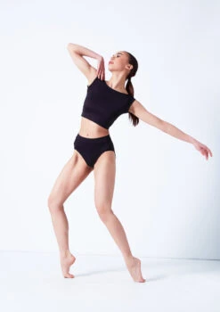 Move Dance Jessie Dance Briefs -Dance costume mos0834 black front 1 53900.1681806956