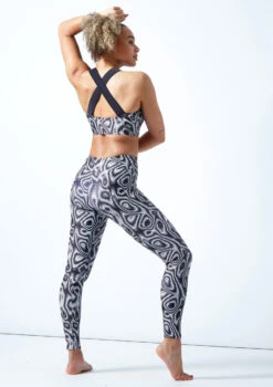 Move Dance Stellar Cross Back Crop Top - Dimensions