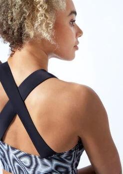 Move Dance Stellar Cross Back Crop Top - Dimensions -Dance costume mos0905 dim close up back 1 10904.1678884798