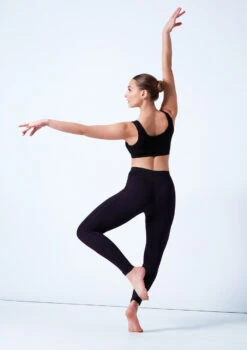 Move Dance Katie Bra Top -Dance costume moz0227tur black back 2 56460.1678884894