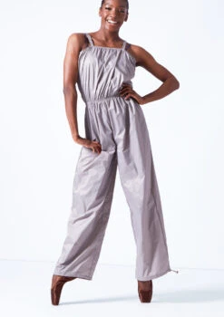 Move Dance Fauna Heat Retention Suit -Dance costume moz0402 oyster grey front t 42898.1692921423