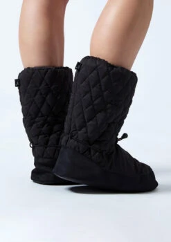 Move Dance Willow Warm Up Booties 8 Move Dance Willow Warm Up Booties -Dance costume moz0901 black back 1 42558.1678885140