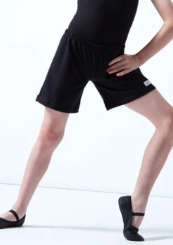 Freed RAD Boys Dance Shorts -Dance costume pbshort black front 1t 48908.1698807223