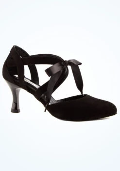 PortDance Cora Dance Shoe 2.2" 5 PortDance Cora Dance Shoe 2.2" -Dance costume pd 125 port dance cora dance shoe 2 2 black main image no1 T 84781.1694686119