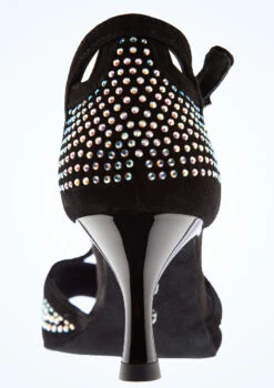 Port Dance Luana Dance Shoe 2.8" -Dance costume pd507luana blk back 1 58674.1678885246