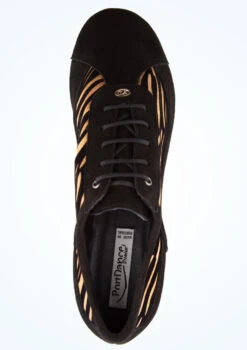 Port Dance Catia Dance Shoe 2" -Dance costume pd703catia blktgr top 1 91872.1678885250