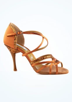 PortDance Acashia Salsa & Tango Shoe 3" - Bronze -Dance costume pd800 portdance acashia salsa tango shoe 3 bronze main image T 17886.1692921495
