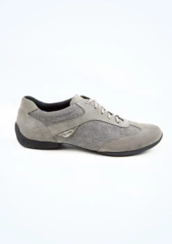 Port Dance Men's Rafael Dance Shoe -Dance costume pdpd07 grey side t 37067.1697757689