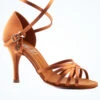 Supadance 1143 Ladies Latin Shoe- 3" -Dance costume sd1143 dktan main 2 45136.1678886215
