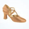 So Danca X Strap Character Shoe 3" - Caramel -Dance costume sd153car so danca x strap character shoe 3 caramel tan front 80247.1678886165