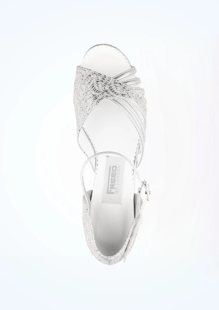 Freed Sparkle Ballroom Shoe 1" - Silver Freed Sparkle Ballroom Shoe 1" - Silver -Dance costume sparkle freed sparkle ballroom shoe 1 silver no1 67547.1676420569