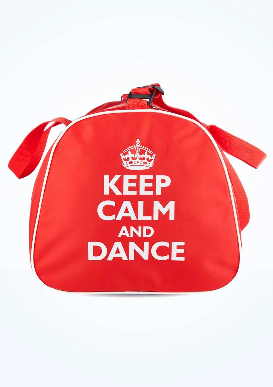 Tappers & Pointers Keep Calm and Dance Holdall Tappers & Pointers Keep Calm And Dance Holdall -Dance costume ta hold dnce tappers and pointers keep calm and dance holdall red no1 06648.1678886366
