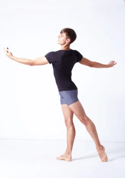 Wear Moi Conrad Mens Crewneck T-Shirt -Dance costume wmconrad black back 87296.1695165825