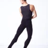 Wear Moi Hamada Mens Footless Tight 2 Wear Moi Hamada Mens Footless Tight -Dance costume wmhamada black back 29752.1695165841