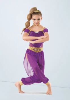 Weissman Genie In A Bottle -Dance costume wn 10465 weissman genie in a bottle purple front T 82555.1698813082