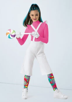 Weissman Oompa Loompa -Dance costume wn 10759 weissman oompa loompa pink front T 48655.1698813082