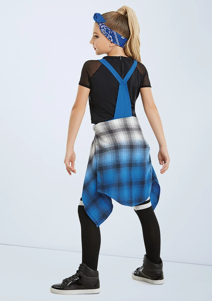 Weissman G-Slide Weissman G-Slide -Dance costume wn 10924 weissman g slide blue back 73616.1678886922