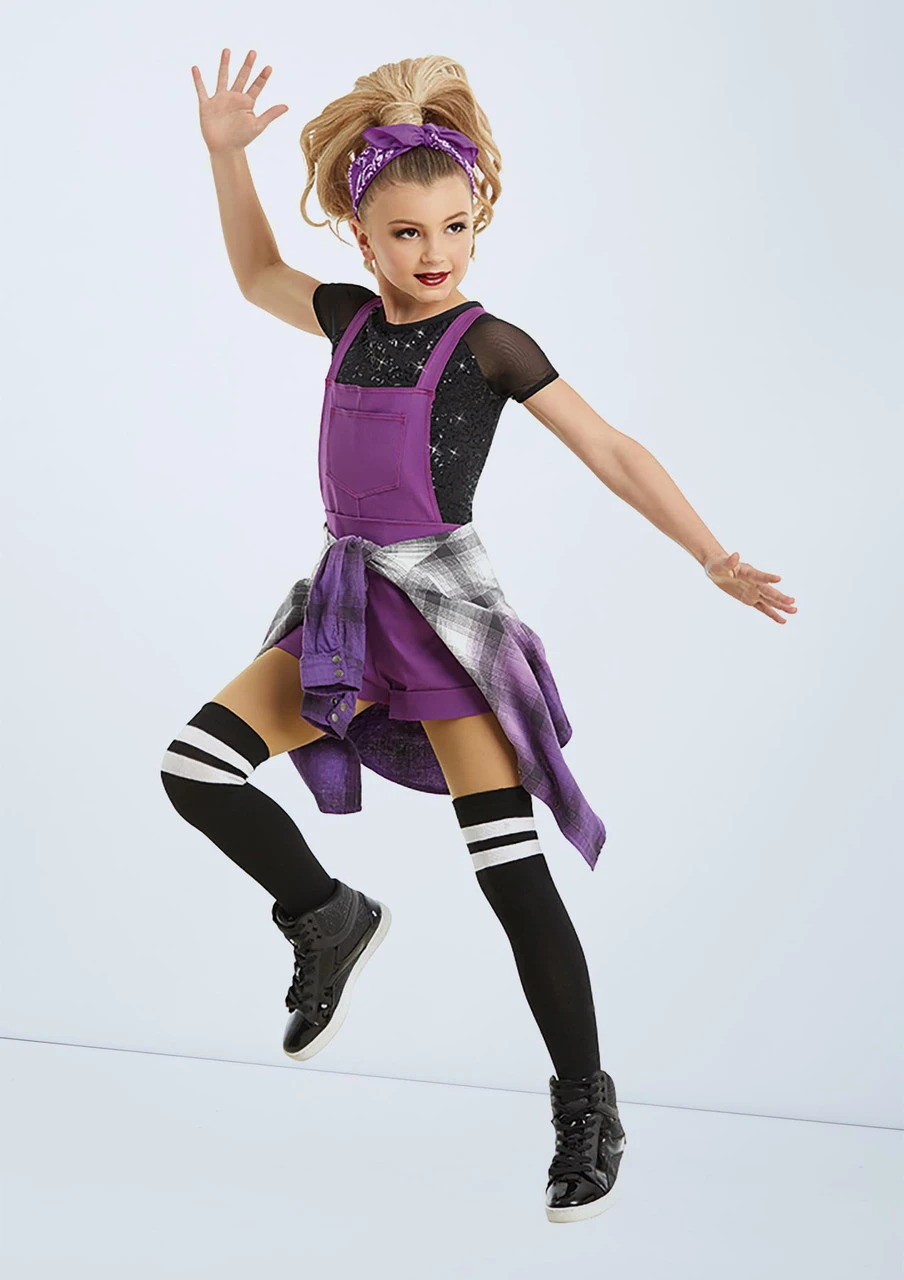 Weissman G-Slide Weissman G-Slide -Dance costume wn 10924 weissman g slide purple front 60612.1678886922