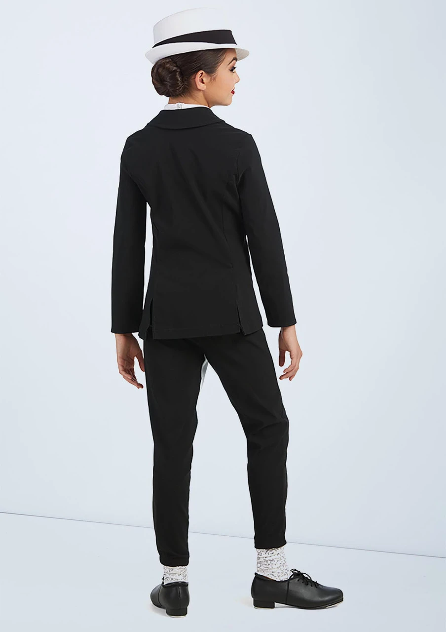 Weissman Smooth Criminal Weissman Smooth Criminal -Dance costume wn 11130 weissman smooth criminal black white back 84977.1678886963