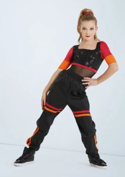 Weissman Stay 6 Weissman Stay -Dance costume wn 11900 weissman stay red front T 99232.1697764499