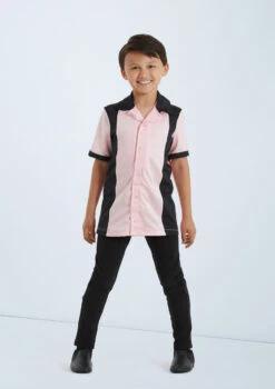 Weissman Grease Lightnin' -Dance costume wn 11985 weissman grease lightnin pink front 77409.1678887258