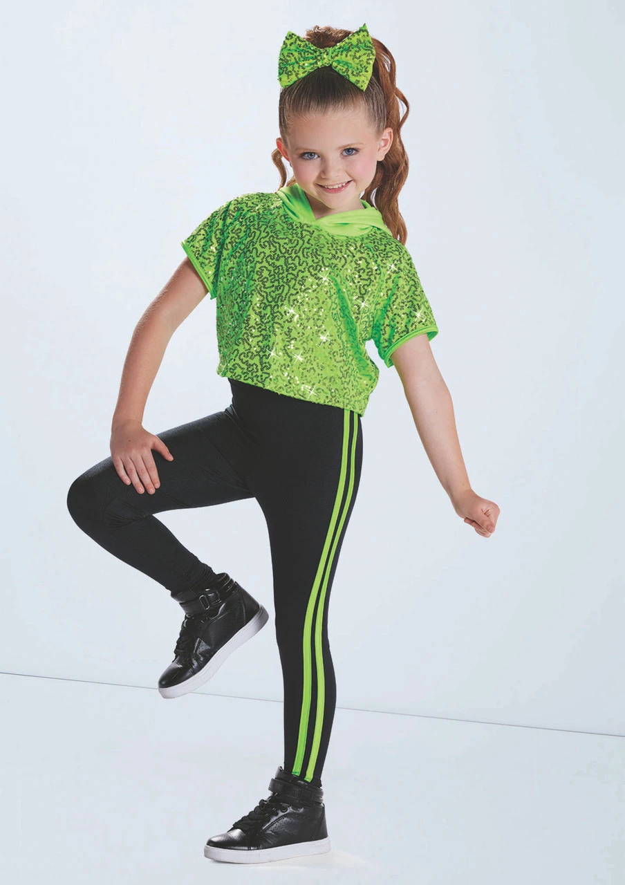 Weissman Can't Hold Us Weissman Can't Hold Us -Dance costume wn14191 lime green 3701 64978.1695447973