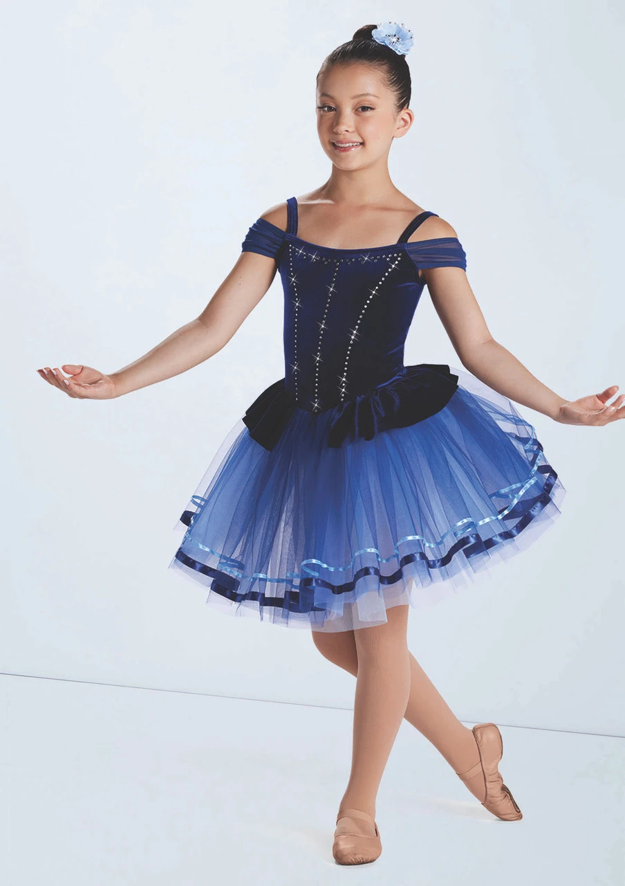 Weissman Belle Of The Ball Weissman Belle Of The Ball -Dance costume wn14925 navy blue 48 64679.1694691569
