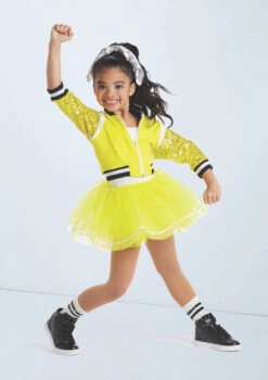 Weissman My Own Drum -Dance costume wn14967 canary 696 32460.1698820813