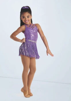 Weissman Gonna Be A Good Day -Dance costume wn14982 amethyst 488 44092.1698821525