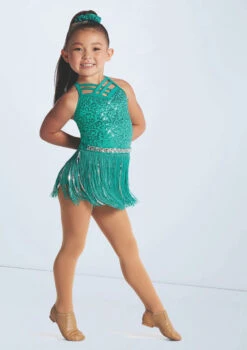 Weissman Gonna Be A Good Day -Dance costume wn14982 emerald 5532 13320.1694434955
