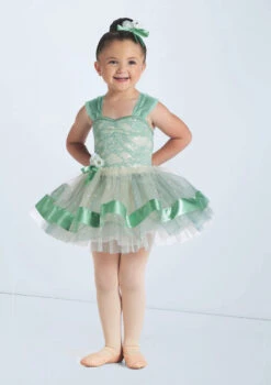 Weissman Kookaburra -Dance costume wn15175 sage 8106 62394.1695515146