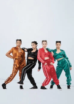 Weissman Satin Side Stripe Joggers