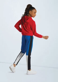 Weissman French Terry Hoodie -Dance costume wn15549 red 135 13553.1694697894