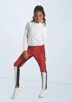 Weissman French Terry Hoodie -Dance costume wn15549 white 138 61202.1694697912