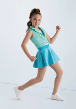 Weissman Skater Skirt -Dance costume wn15551 turquoise 58 73418.1694912616