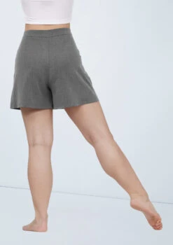 Weissman Longline Suit Shorts -Dance costume wn15561 grey 01 89530.1694697962