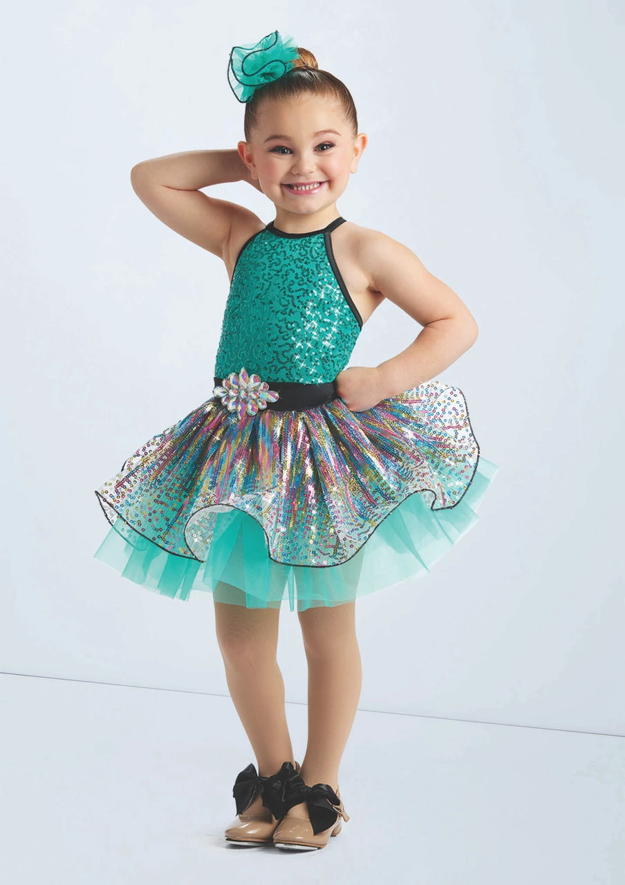 Weissman Funny Face Weissman Funny Face -Dance costume wn15654 emerald 1771 67296.1698715435