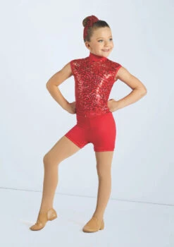 Weissman All You Need Is Love -Dance costume wn15682 red 4699 62468.1694045110
