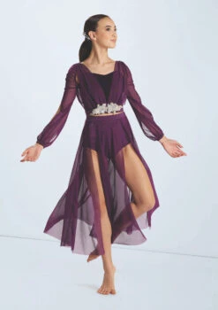 Weissman Phoenix 4 Weissman Phoenix -Dance costume wn15694 eggplant 4500 61803.1698825928